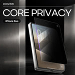 araree CORE PRIVACY glass for Apple iPhone Duo cover screen