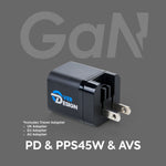Travel Universal PD45W Wall Charger