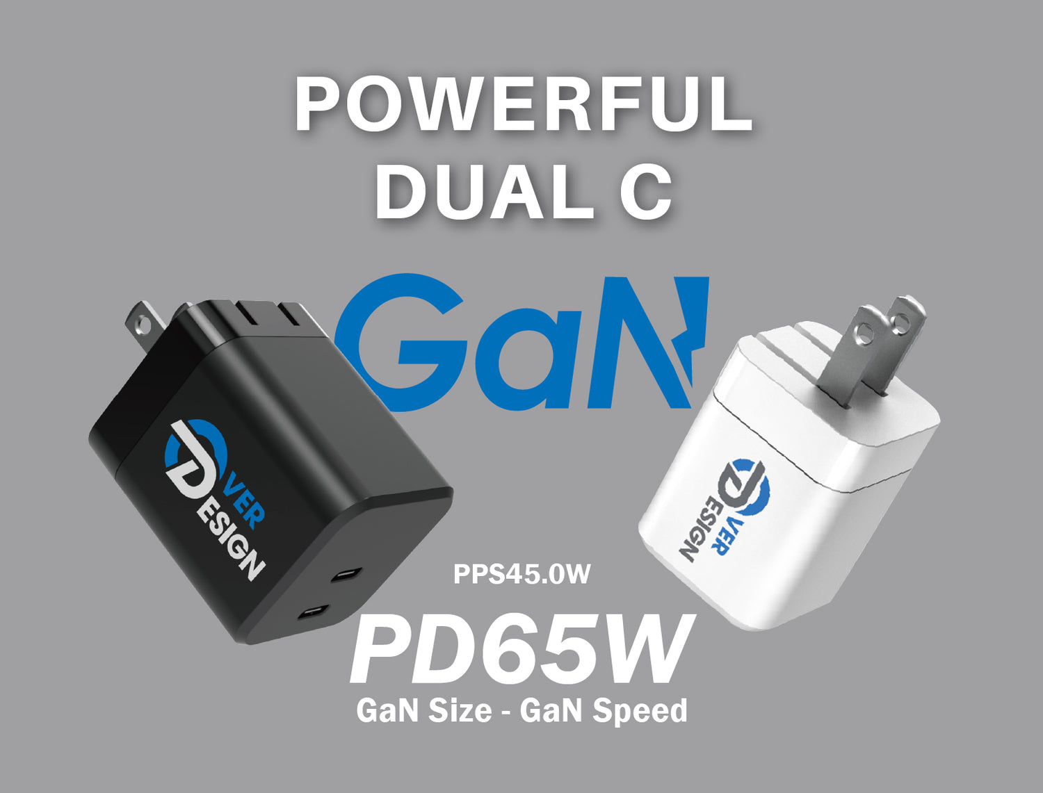 GAN PD65W Wall Charger
