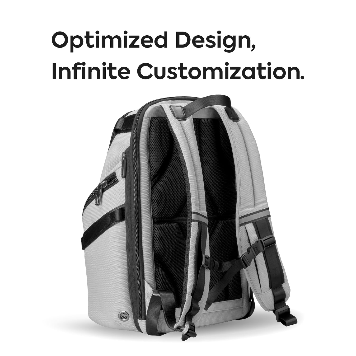 VERSA UNIQ Functional Backpack - Ceramic Grey