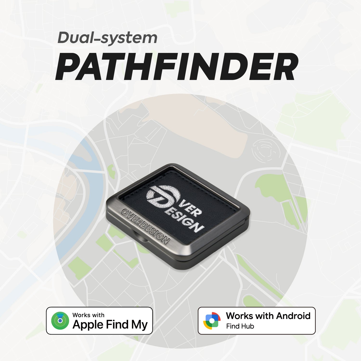Find My Tracker - Duo System  |  iOS Apple Finy My  |  Android Google Find Hub
