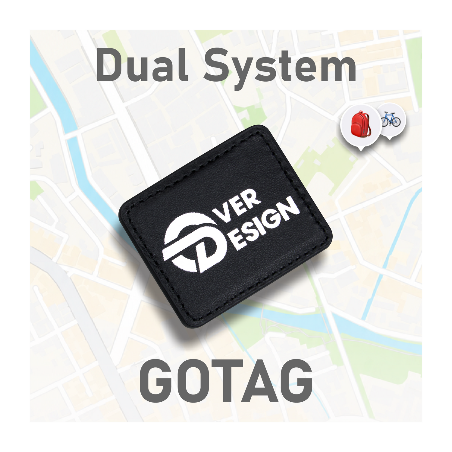 Find My Tracker - GoTag - Duo System  |  iOS Apple Finy My  |  Android Google Find Hub