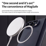 araree Aero Flex M iPhone Duo N54 MagSafe magnet ring diagram