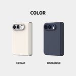 araree Aero Flex M iPhone Duo colors Cream and Dark Blue