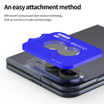 araree CORE MR easy install alignment plate for iPhone Duo