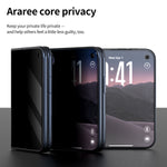 araree CORE PRIVACY iPhone Duo side-angle privacy demo