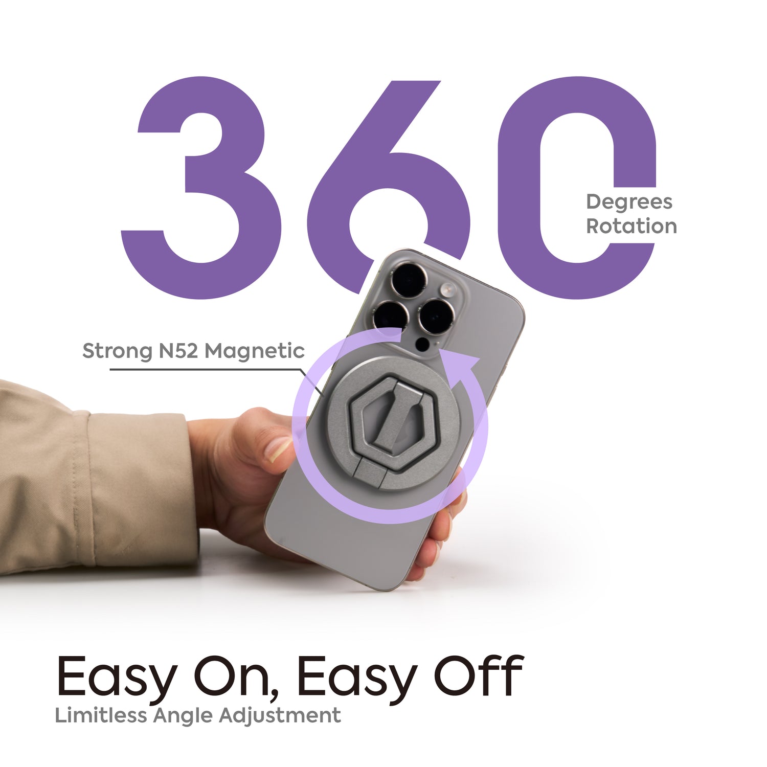 Magnetic Ring Phone Holder