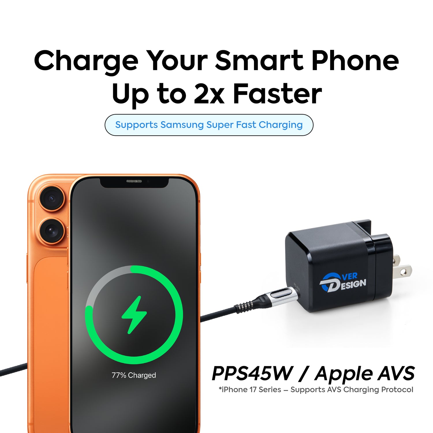 Travel Universal PD45W Wall Charger