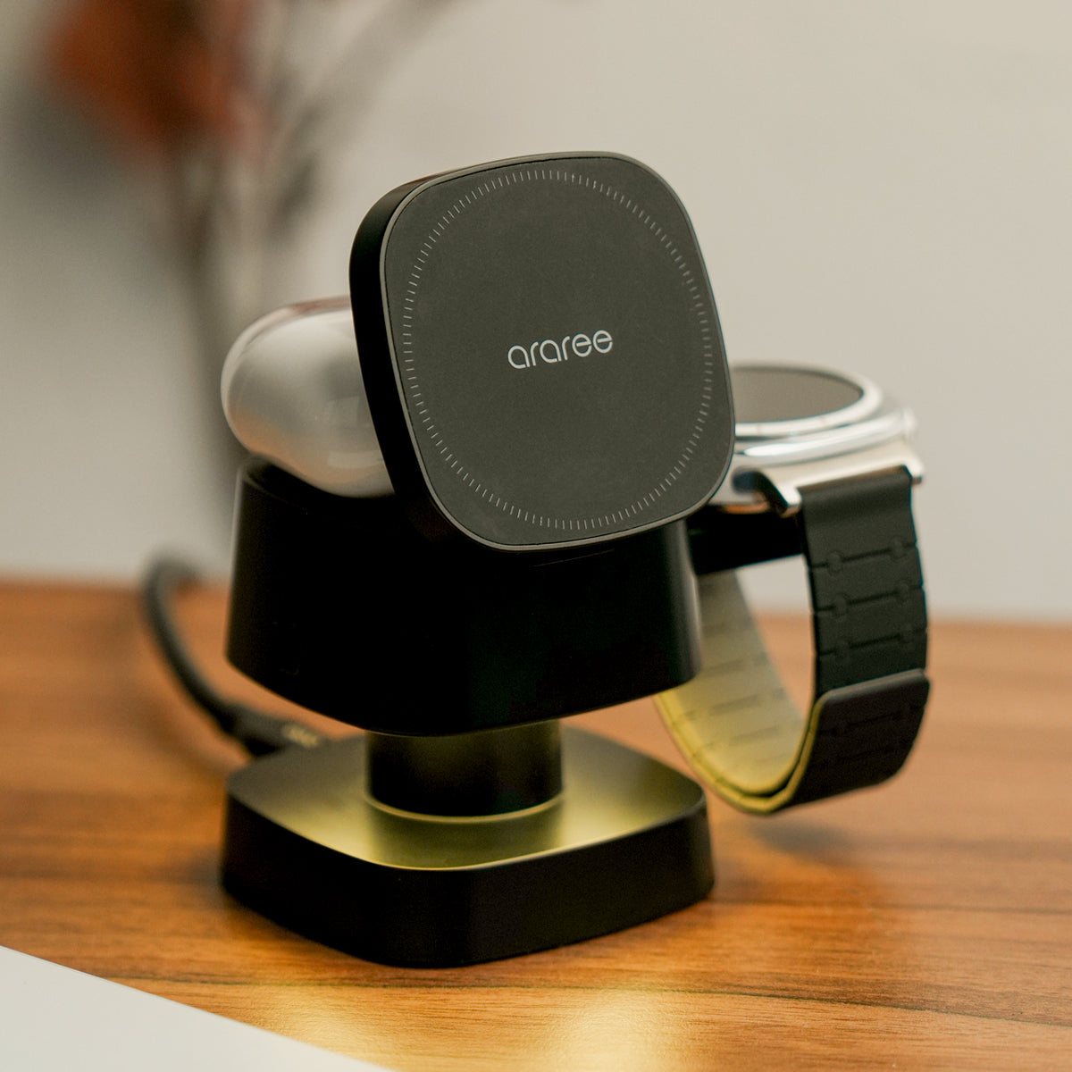 Araree - POWER M GLOW | all-in-one Wireless Charger (Samsung) |