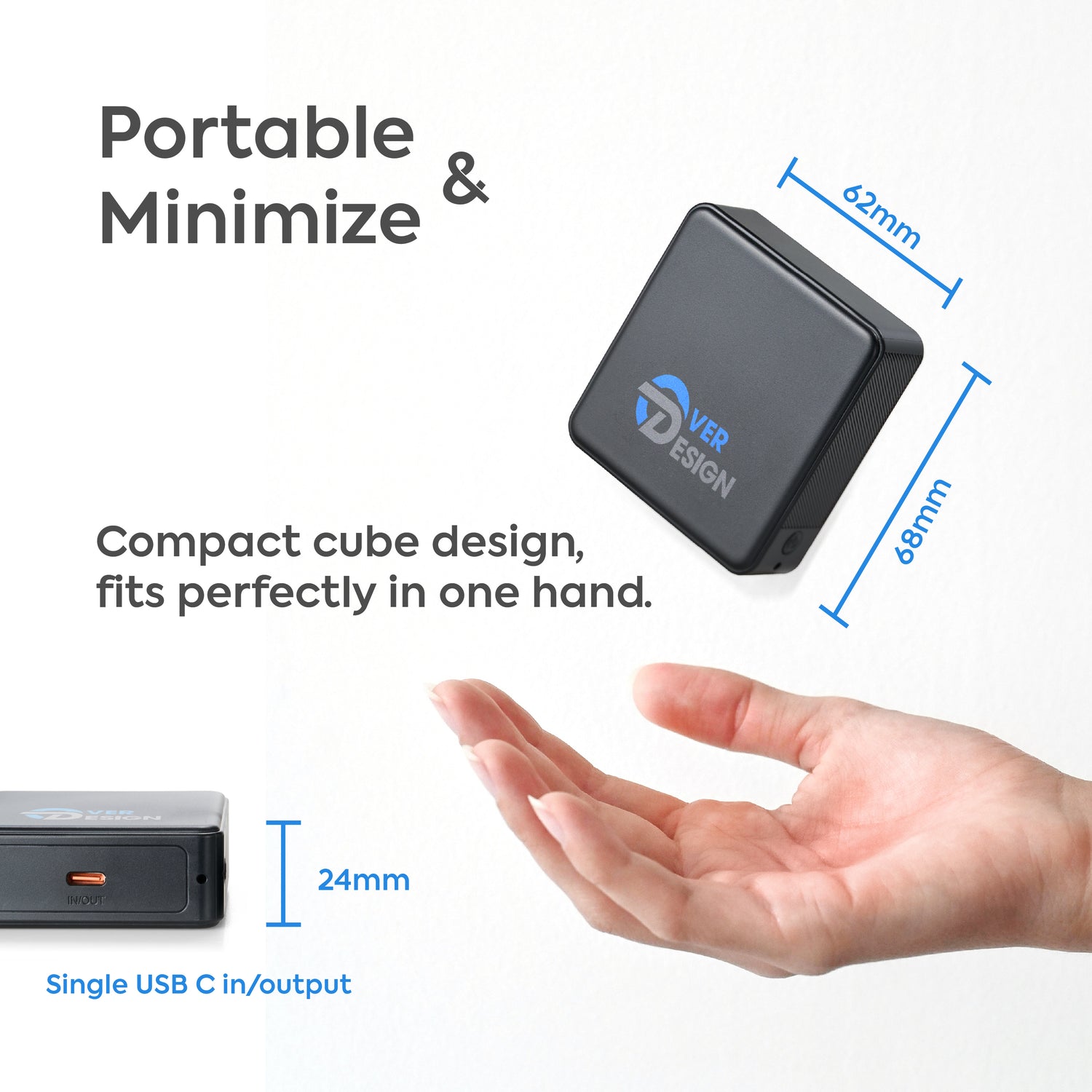 Cubie 10000mAh PD20W Powerbank