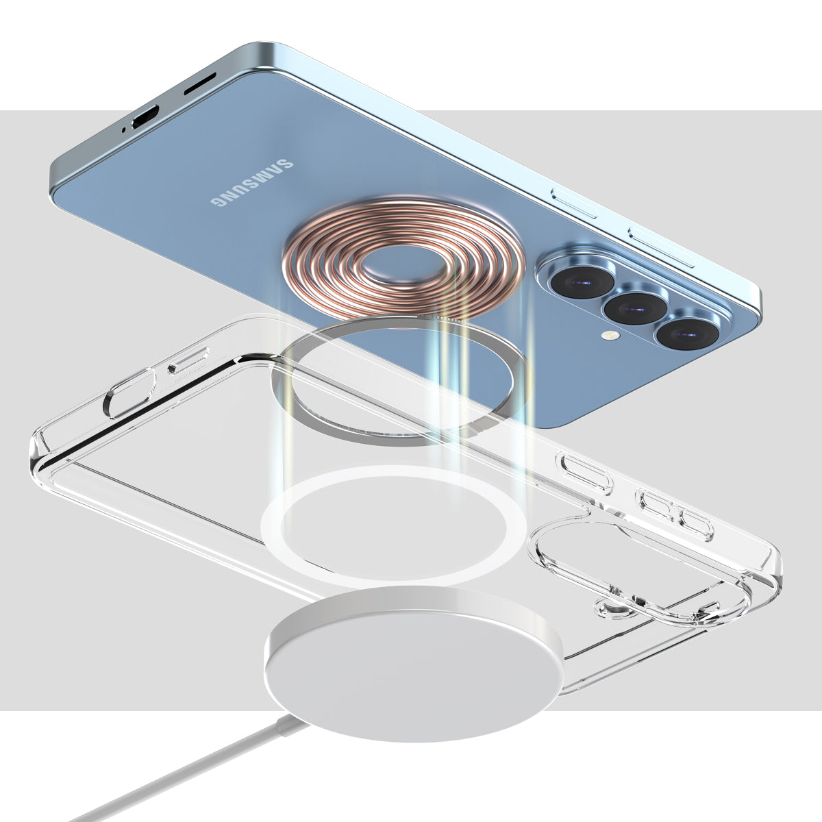 BUNDLE - Galaxy S26 Series Duple M | Phone Case + Screen Protector Clear + Lens Protector