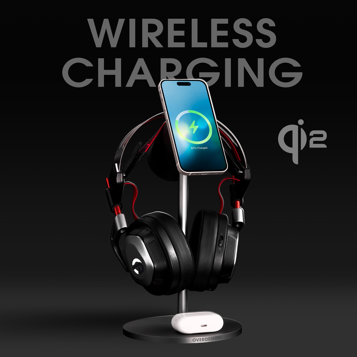 SynthWave Dock - Speaker and Wireless Charging Dock