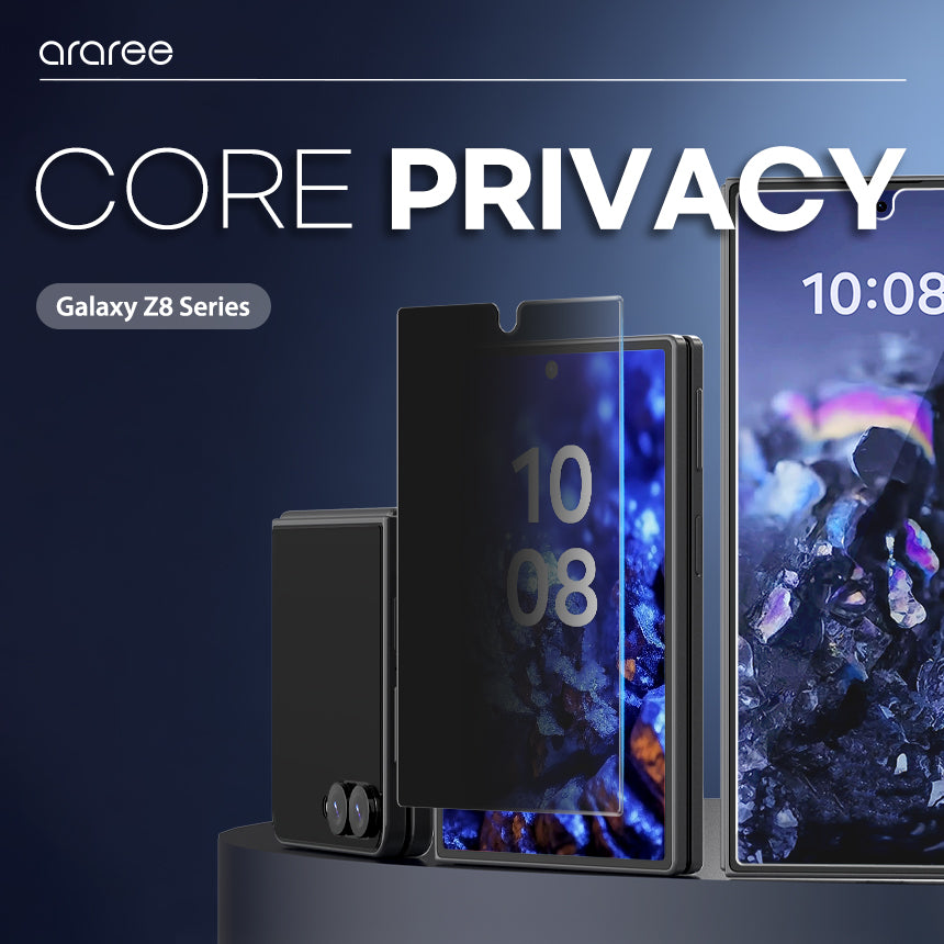 Araree - Galaxy Z Flip 8 | CORE Privacy Screen Protector (2-Pack) |